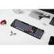 Клавіатура Keychron K17 PRO Gateron MX 2.0 Brown QMK White Led Wireless/Bluetooth/USB-UA Black (K17P-A3-UA) - зображення 2