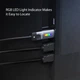 Кабель мультимедийный USB-C to HDMI M 1.8m 8K 60Hz LED RGB J5create (JCC157-N) - изображение 2