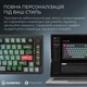 Клавіатура GamePro Asgard Yord Wireless/Bluetooth/USB UA Black (MK266BK) - зображення 5