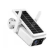 Уличная поворотная IP-камера видеонаблюдения Solar ABQ-Q1 Wi-Fi на солнечной панели Full HD (iCSee) с датчиком движения - изображение 1