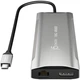 Концентратор J5create USB-C 9-in-1 2xUSB 3.2 + 2xUSB-C PD + 2xHDMI 4K + DisplayPort + SD/TF + RJ45 1000Mbps gray (JCD397-N) - зображення 7