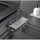 Концентратор J5create USB-C 9-in-1 2xUSB 3.2 + 2xUSB-C PD + 2xHDMI 4K + DisplayPort + SD/TF + RJ45 1000Mbps gray (JCD397-N) - зображення 10