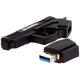 USB флеш накопичувач ColorWay Pistol 32 GB 3.0 Black (CW-USBPL32) - зображення 2