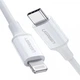 Дата кабель USB-C to Lightning 1.0m 3A US171 white Ugreen (10493) - зображення 2