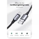 Дата кабель USB 2.0 AM to Lightning 1.0m 2.4A US199 black Ugreen (60156) - зображення 3
