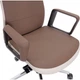 Офисное кресло GT Racer B-3195 Beige/Brown [156026] - изображение 6