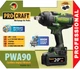 Аккумуляторный гайковерт ProCraft PWA90 с 1 АКБ и ЗУ + Кейс (030090) - изображение 2