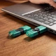 USB Flash Kingston DataTraveler Duo 128GB USB Type-A/ USB Type-C Black/Green, Retail - зображення 6