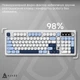 Клавиатура Ajazz AF98 Plus White/Blue (AF98-PLUS-GB) [156892] - изображение 8