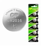 Батарейки GP Літієві CR2016 3V 5 шт. для електронних пристроїв - зображення 2
