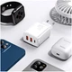 Зарядное устройство Baseus Compact Quick Charger 30W USB Type-A Type-C черное противоударное - изображение 9