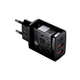 Зарядное устройство Baseus Compact Quick Charger 30W USB Type-A Type-C черное противоударное - изображение 10