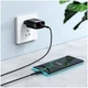 Зарядное устройство Hoco C72Q QC3.0 с Micro USB кабелем Быстрая зарядка Белый - изображение 9