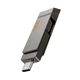 Флеш-накопичувач Hoco UD15 Clever USB3.2 Type-C 128GB протиударний для всіх пристроїв чорний - зображення 4
