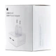 Зарядное устройство Apple 35W Dual USB-C с кабелем Type-C на Lightning белое - изображение 4