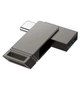Флеш-накопичувач Hoco UD15 Clever USB3.2 Type-C 128GB протиударний для всіх пристроїв чорний - зображення 6