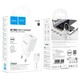 Заряджання Hoco C145A QC3.0 Micro USB 18W для пристроїв з підтримкою Power Delivery біла - зображення 2