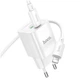 Заряджання Hoco C147A PD20W QC3.0 Type-C на Lightning для пристроїв Apple біла - зображення 7