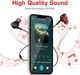 Наушники Samsung AKG ANC 3,5 мм Красный с активным шумоподавлением - изображение 6