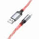 Кабель Lightning 2.4A Hoco U112 для iPhone та iPad зарядка та синхронізація 1 метр білий - зображення 5