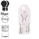 Лампочка авто T10 W2.1x9.5d W5W 12V 5W clear Pulso яркая с низким энергопотреблением уп. 10шт. V04354 - изображение 1