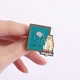 Значок BROCHE брошь бижутерия Животные Кот Мозг Use It разноцветный BRGV115307 - изображение 6