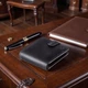 Чоловіче шкіряне портмоне Visconti TSC48 Filipo Black — Натуральна шкіра, RFID-захист, Подвійне відділення, Чорне (Велика Британія) - зображення 7