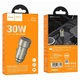 Автомобильная зарядка Hoco Z57A PD 30W Quick Charge 3.0 USB Type-A USB Type-C черная - изображение 2