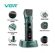 Набор для стрижки VGR V-696 Черный магнитный противоударный - изображение 3