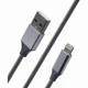 Кабель Lightning 2A для iPhone и iPad 1м многоцветный быстрая зарядка и передача данных - изображение 7