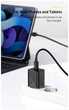 Зарядний пристрій Baseus Super Si Quick Charge 25W 3A з кабелем Type-C EU білий - зображення 7