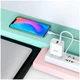 Зарядное устройство Hoco C80A PD20W QC3.0 Type-C белое противоударное для смартфонов - изображение 8