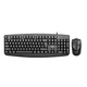 Клавіатура та миша Zerodate LD802 Black протиударна для ПК - зображення 9