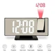 Цифровые часы с проекцией на потолок DS-3618LP LED дисплей будильник USB зарядка автоматическая регулировка яркости - изображение 8