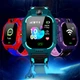Детские смарт-часы 4G SIM GPS-трекер фонарик камера Bluetooth 1.44 дюйма фиолетовые силиконовые ударостойкие пылевлагозащищенные - изображение 2
