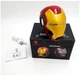 Портативная Bluetooth-колонка Iron Man MK-46 Kassel Красный с золотым Bluetooth карта памяти 3.5 мм - изображение 3