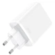 Зарядное устройство 45Вт XO CE22 GaN Nitride быстрая зарядка, блочок с Type-C×2 + USB×2 - изображение 3