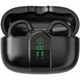 Беспроводные наушники TWS Blackview AirBuds 15 с LED-дисплеем и микрофоном Shadow Black (6931548325956) - изображение 1