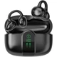 Беспроводные наушники TWS Blackview AirBuds 15 с LED-дисплеем и микрофоном Shadow Black (6931548325956) - изображение 2