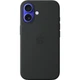Чохол силіконовий протиударний Silicone Case with MagSafe для Apple Iphone 16 (6.1") Midnight Black - зображення 4
