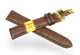 Ремінець для годинника Modeno Spain 20 мм modk20g2-14, натуральна шкіра, коричневий, застібка-кліпса з нержавіючої сталі - зображення 5