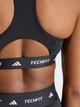 Спортивный топ для бега женский Adidas Tf Bra JG1409 S Black (4067896240541) - изображение 5
