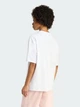 Футболка хлопковая оверсайз длинная женская Adidas Originals Ess Lin Tee Os KD1446 XS White (4068821345850) - изображение 2