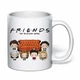 Чашка з друком "Friends (Друзі)" №5 (колір білий) (37254) - зображення 2