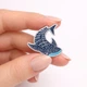 Значок BROCHE брошь бижутерия Море Кит синий BRGV115310 - изображение 5