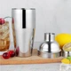 Шейкер барний для коктейлів UNIQUE UN-2101 (350ML) - зображення 3