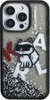 Панель Karl Lagerfeld Liquid Glitter Choupette Logo для iPhone 16 Pro Max Black (3666339464059) - зображення 3