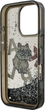 Панель Karl Lagerfeld Liquid Glitter Choupette Logo для iPhone 16 Pro Max Black (3666339464059) - зображення 7