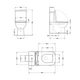 Унитаз-компакт Qtap Crow Eco безободковый с седалием Soft-close QTCRO27W48750 - изображение 2