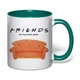 Чашка з друком "Friends (Друзі)" №2 (колір темно-зелений) (37153) - зображення 2